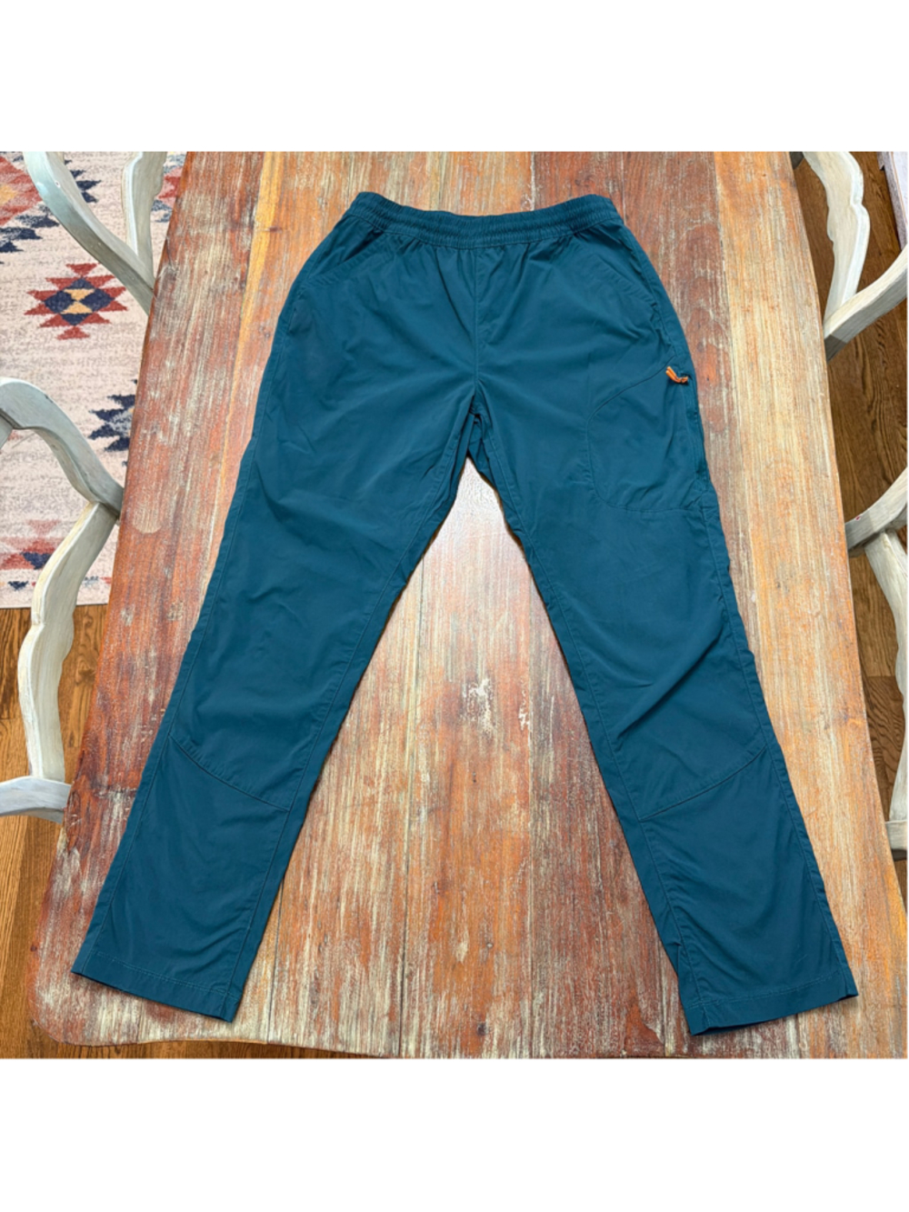 Duluth Trading Co Alaskan Hardgear Womens 12 Reg Green Hiking Utility Pants